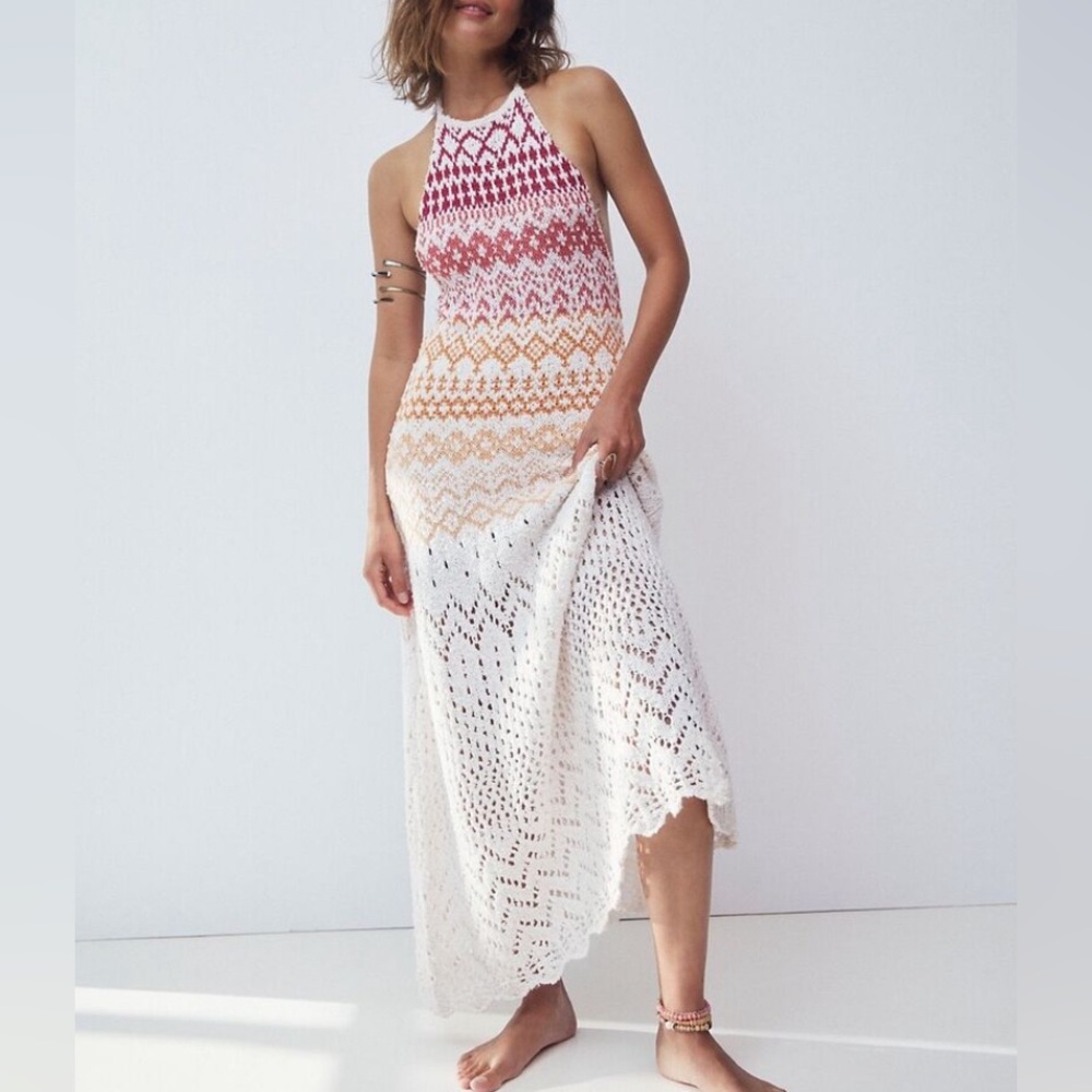 Free People Open Back Dress
